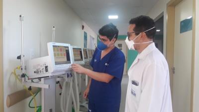 Respiradores estão em fase final de instalação na rede municipal de saúde