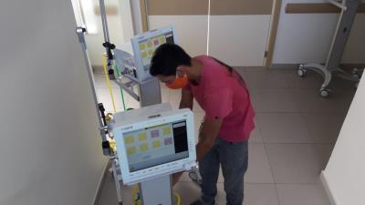 Respiradores estão em fase final de instalação na rede municipal de saúde