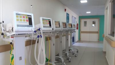 Respiradores estão em fase final de instalação na rede municipal de saúde
