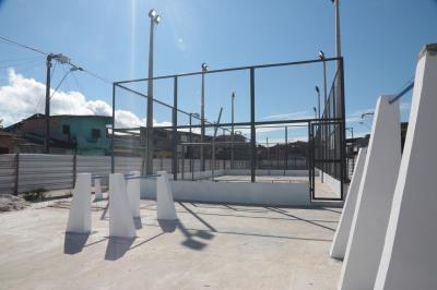 Obras da praça Helena Coutinho entram na fase final