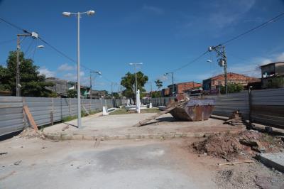 Obras da praça Helena Coutinho entram na fase final