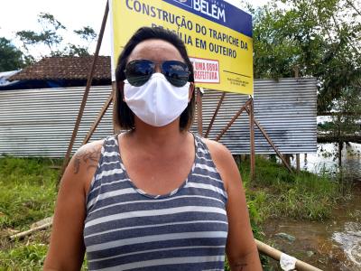 Produção das estruturas do novo trapiche de Outeiro segue acelerada