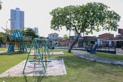 Praça da Criança é entregue totalmente reformada