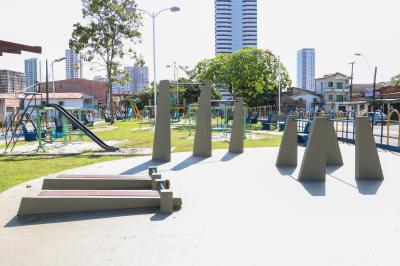 Praça da Criança é entregue totalmente reformada