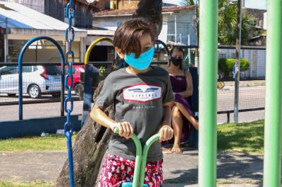 Praça da Criança é entregue totalmente reformada