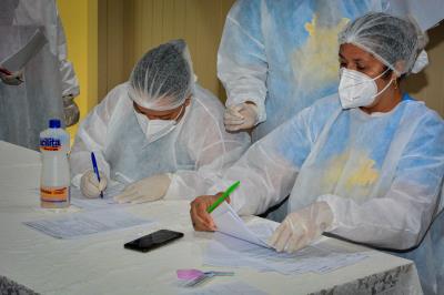 Prefeitura leva teste rápido da Covid-19 ao distrito de Outeiro