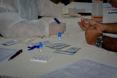 Prefeitura leva teste rápido da Covid-19 ao distrito de Outeiro