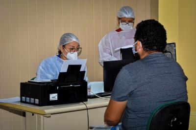 Prefeitura leva teste rápido da Covid-19 ao distrito de Outeiro