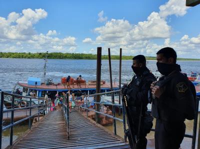 Guarda Municipal intensifica fiscalização na Ilha de Cotijuba