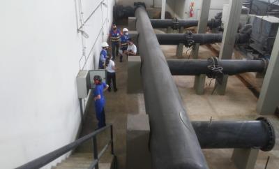Fiscalização programada da Arbel visita unidade de abastecimento de água