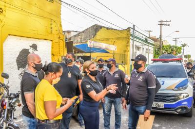 Comitê de Segurança fiscaliza restaurantes e quiosques da Orla de Icoaraci
