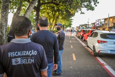 Comitê de Segurança fiscaliza restaurantes e quiosques da Orla de Icoaraci