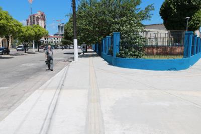 Seurb garante mais acessibilidade com a reforma e manutenção de calçadas