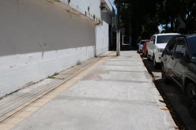 Seurb garante mais acessibilidade com a reforma e manutenção de calçadas