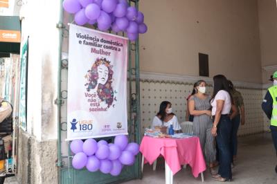 Prefeitura realiza campanha de enfrentamento à violência contra a mulher