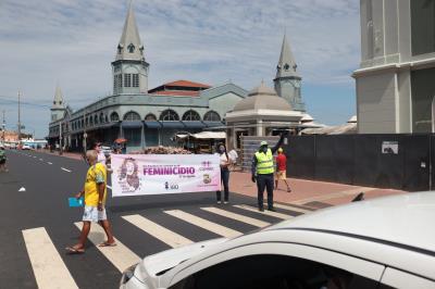 Prefeitura realiza campanha de enfrentamento à violência contra a mulher