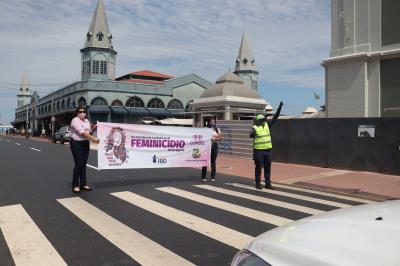 Prefeitura realiza campanha de enfrentamento à violência contra a mulher