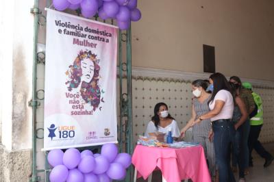 Prefeitura realiza campanha de enfrentamento à violência contra a mulher