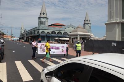 Prefeitura realiza campanha de enfrentamento à violência contra a mulher