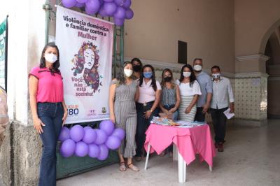 Prefeitura realiza campanha de enfrentamento à violência contra a mulher