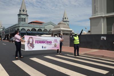 Prefeitura realiza campanha de enfrentamento à violência contra a mulher