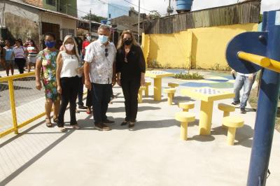 Inauguração da Praça Jorge Melo e Espaço Criança