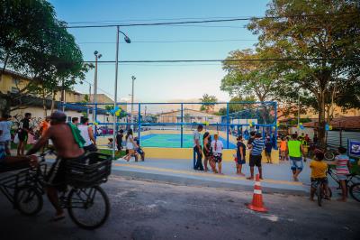 Inauguração das Praças União e Orquídea