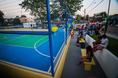 Inauguração das Praças União e Orquídea