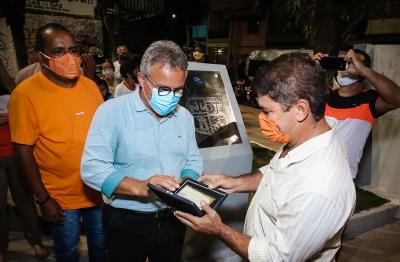 Inauguração das Praças União e Orquídea