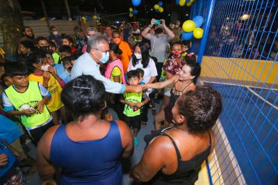 Inauguração das Praças União e Orquídea