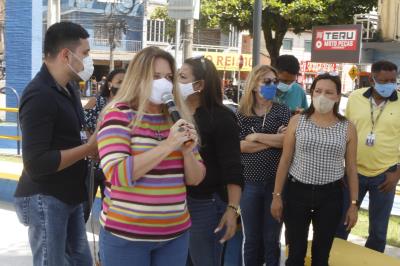 Inauguração da Praça Benedito Monteiro