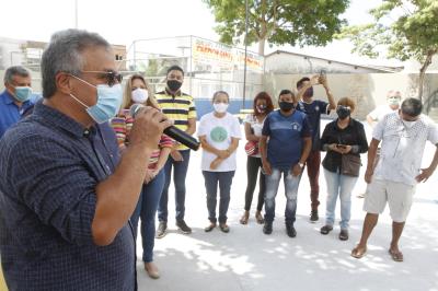 Inauguração da Praça Benedito Monteiro
