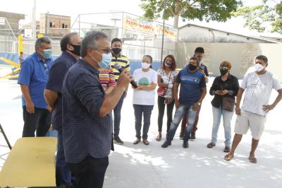 Inauguração da Praça Benedito Monteiro