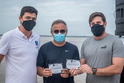 Inauguração das quadras de Tênis Nelson Forte