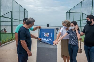 Inauguração das quadras de Tênis Nelson Forte