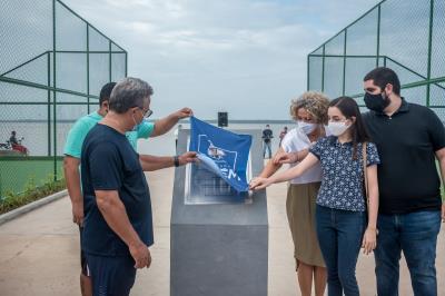 Inauguração das quadras de Tênis Nelson Forte
