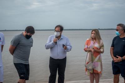 Inauguração das quadras de Tênis Nelson Forte