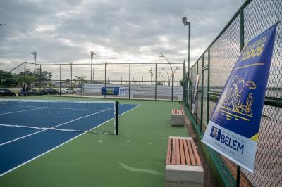 Inauguração das quadras de Tênis Nelson Forte
