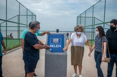 Inauguração das quadras de Tênis Nelson Forte
