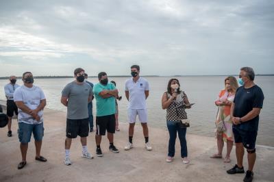Inauguração das quadras de Tênis Nelson Forte