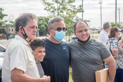 Inauguração das quadras de Tênis Nelson Forte