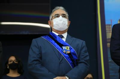 Mais de 70 mil assistiram a posse de Edmilson na web