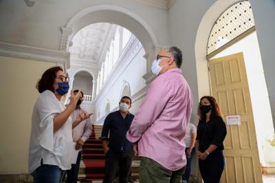 Visita ao Palácio Antônio Lemos