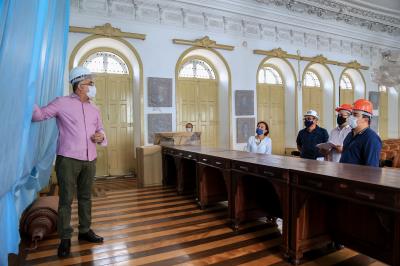 Visita ao Palácio Antônio Lemos