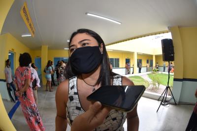Ato de entrega da doação da creche Francisco de Assis