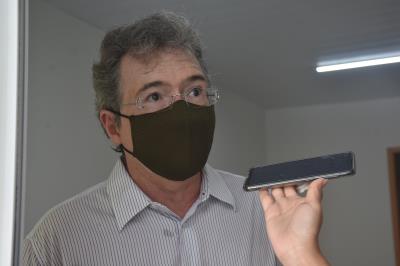Ato de entrega da doação da creche Francisco de Assis
