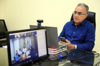Reunião da frente Nacional de Prefeitos com o Ministro da Saúde, Eduardo Pazuello