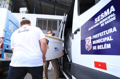 Município de Belém recebe a 1ª remessa de Coronavac