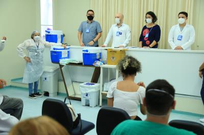 Vacinação contra o Covid 19 no PSM da 14