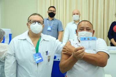 Vacinação contra o Covid 19 no PSM da 14
